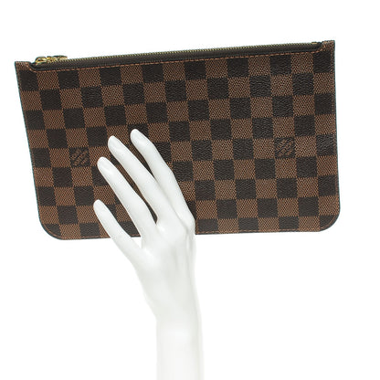 Louis Vuitton Damier Ebene Neverfull MM GM Pochette 2 of 7