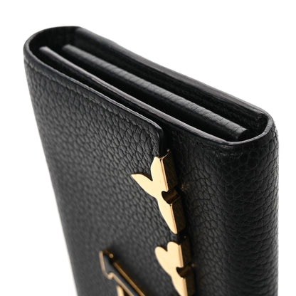 Louis Vuitton Taurillon Embellished Capucines Long Wallet Black 10 of 11