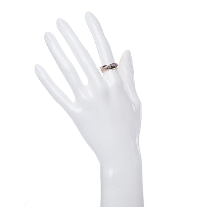Cartier 18K Pink Gold Pink Sapphire Trinity Ring 50 5.25 2 of 5