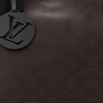 Louis Vuitton Mahina Carmel Hobo Chocolate 7 of 9