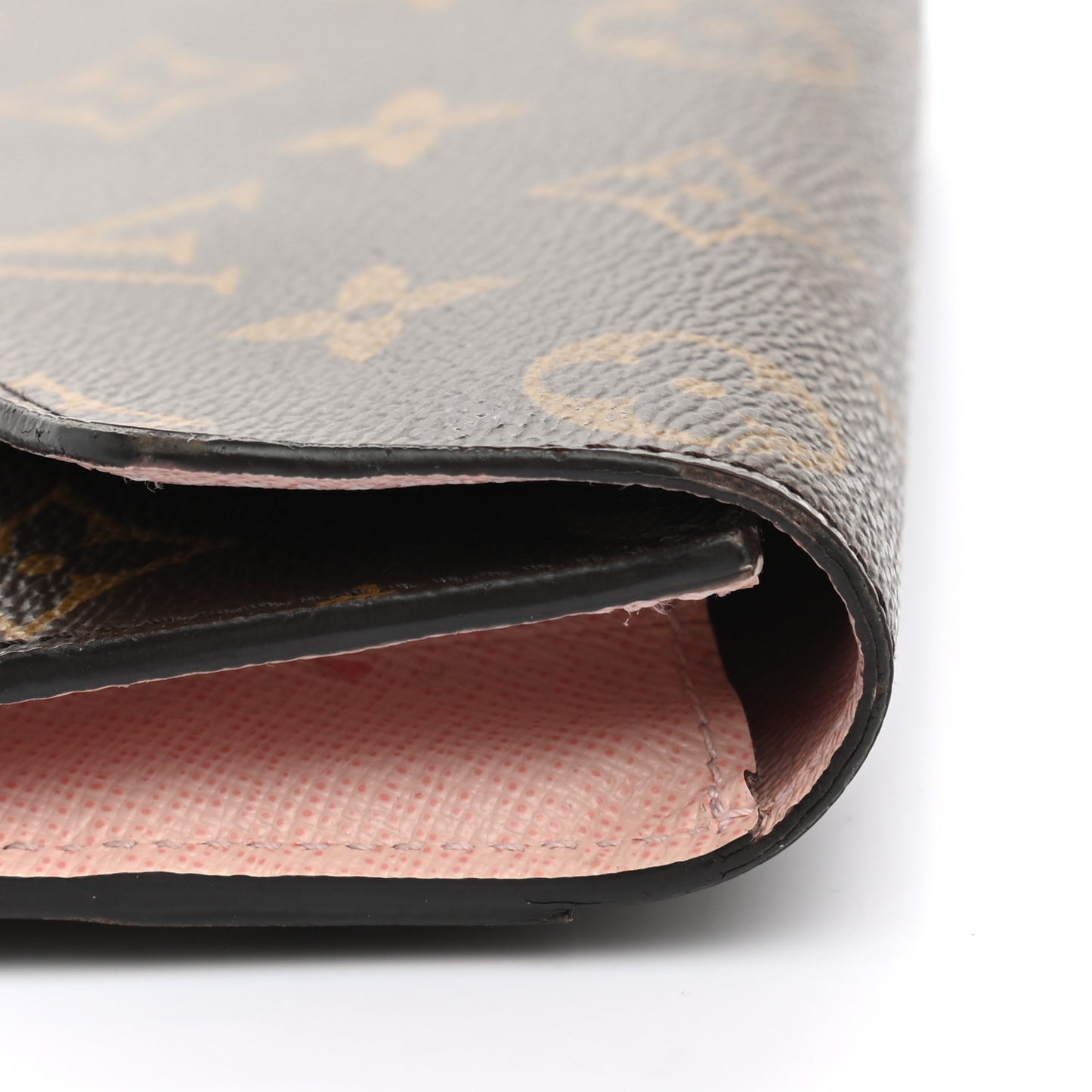 Monogram Jeanne Wallet Rose Ballerine