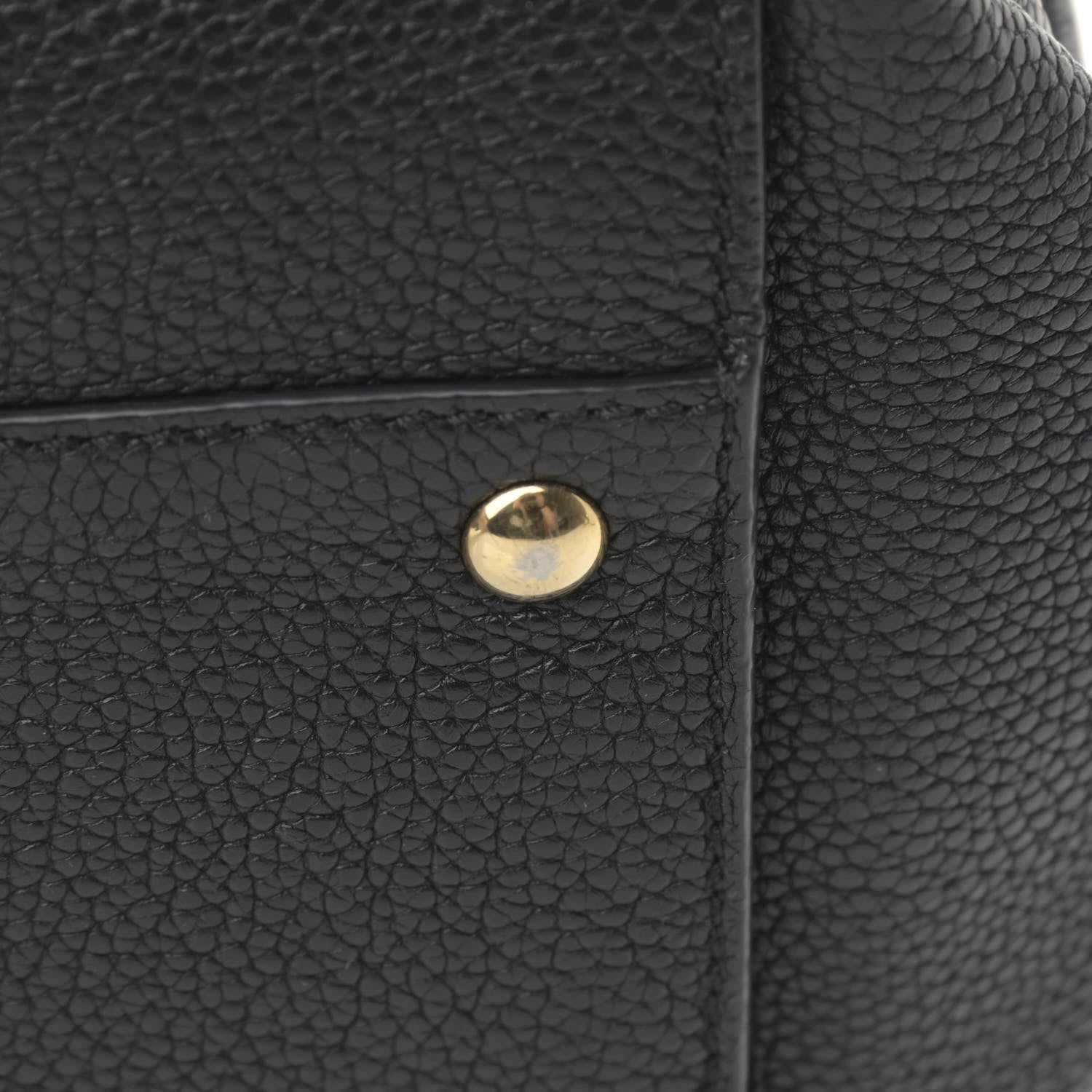 Salvatore Ferragamo Calfskin Sofia Shoulder Bag Black 15 of 16