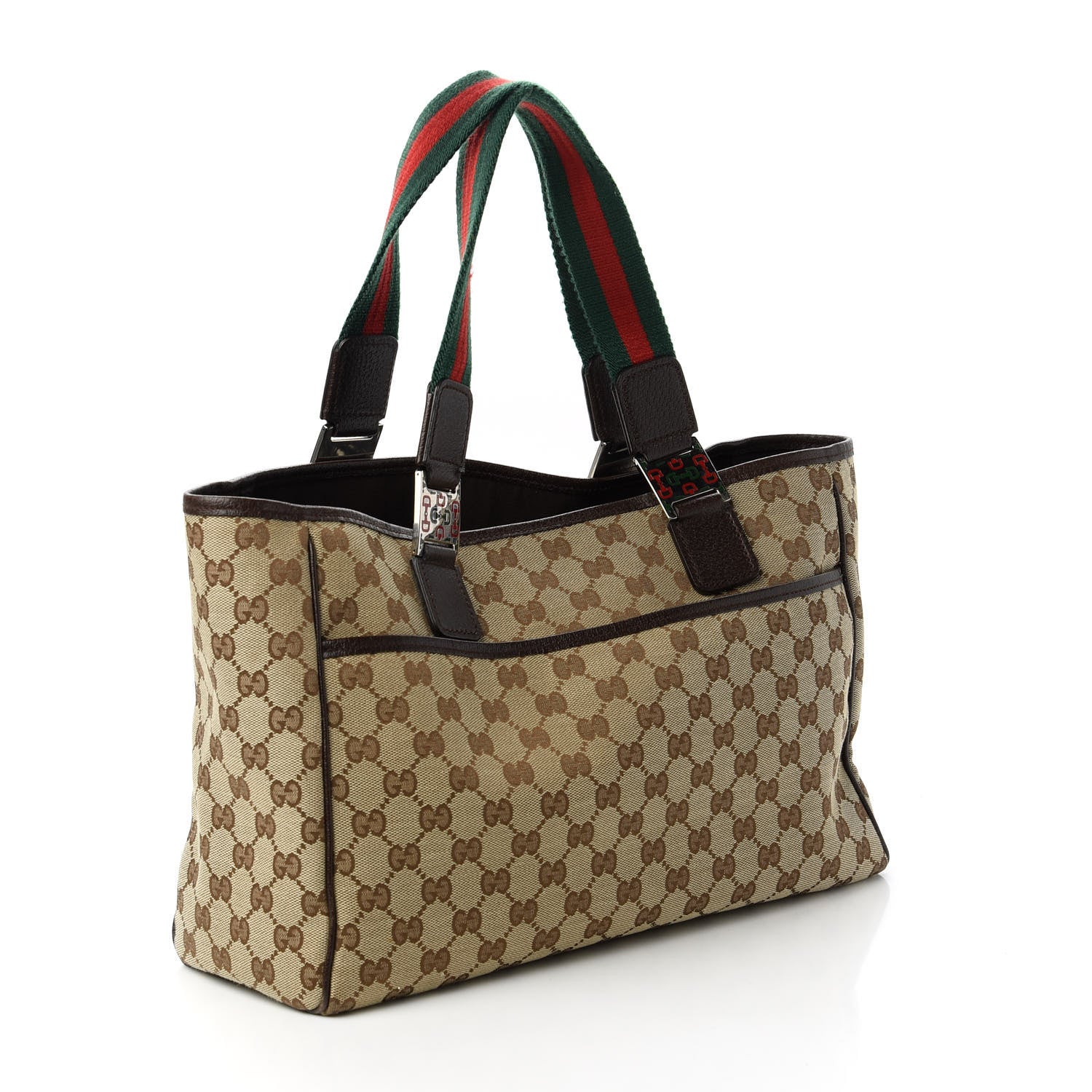 Gucci GG Monogram Pop Tote Brown 3 of 10