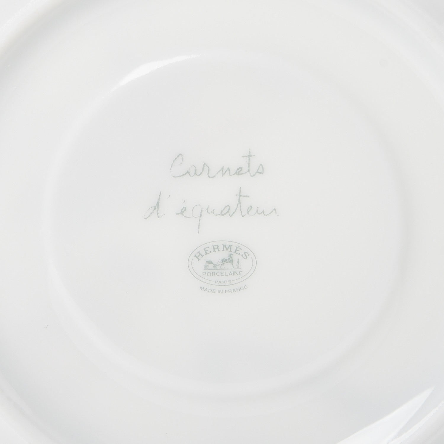 Hermes Porcelain Carnets d'Equateur Tea Cup and Saucer 11 of 11