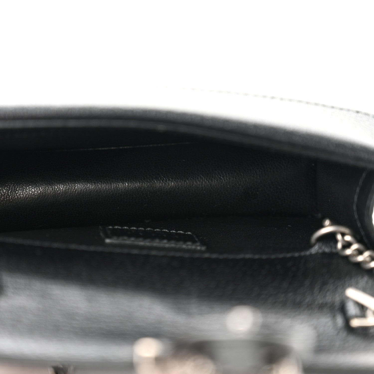 Gucci Jacquard Black Denim GG Monogram Super Mini Dionysus Shoulder Bag Black Ivory 5 of 10