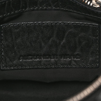 Alexander Wang Pebbled Lambskin Mini Rockie Black Rhodium Hardware 6 of 14