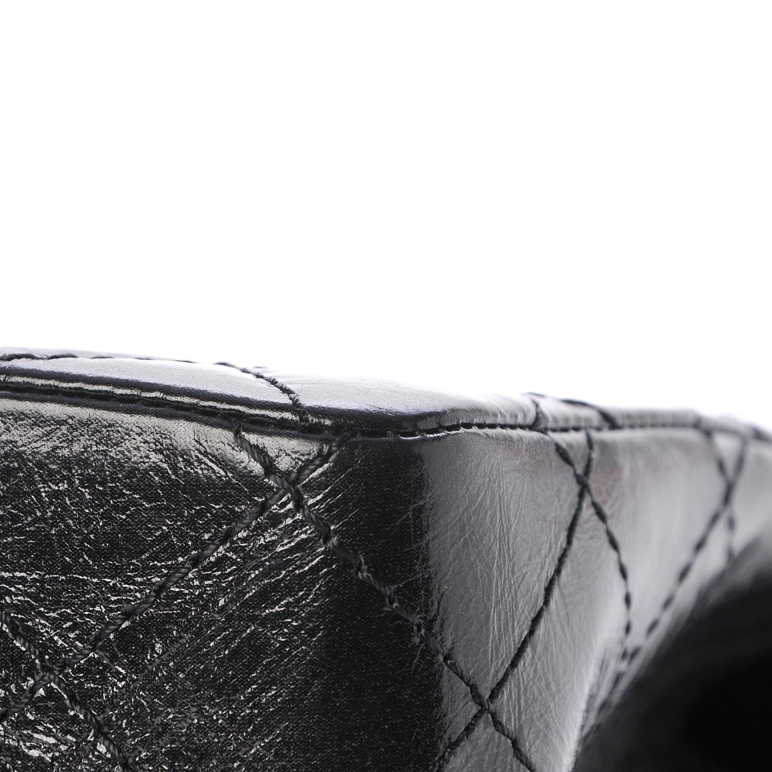 Chanel Glazed Calfskin Quilted 2.55 Reissue 226 Flap So Black 16 of 18