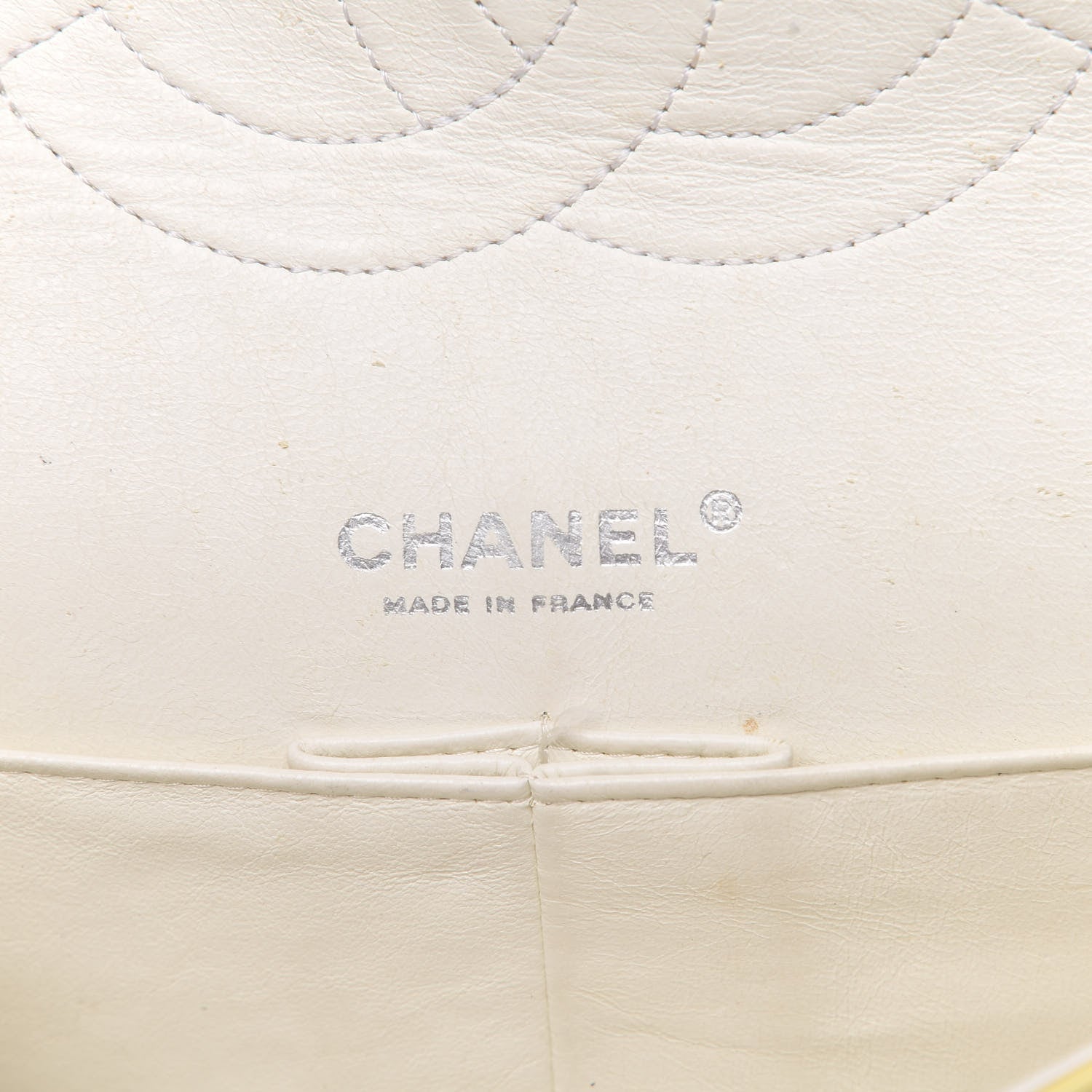 Chanel Patent Quilted Medium Double Flap Yellow 6 of 16
