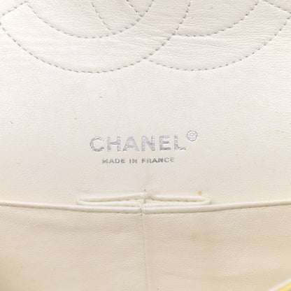 Chanel Patent Quilted Medium Double Flap Yellow 6 of 16
