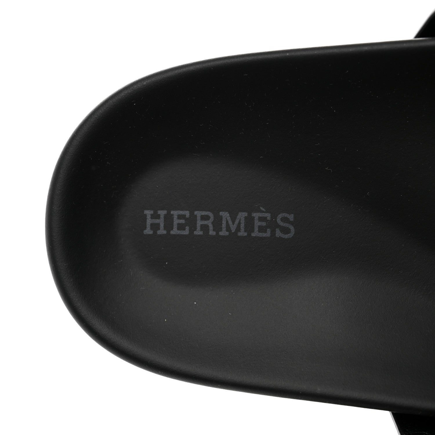 Hermes Calfskin Womens Chypre Sandals 39 Black 6 of 9