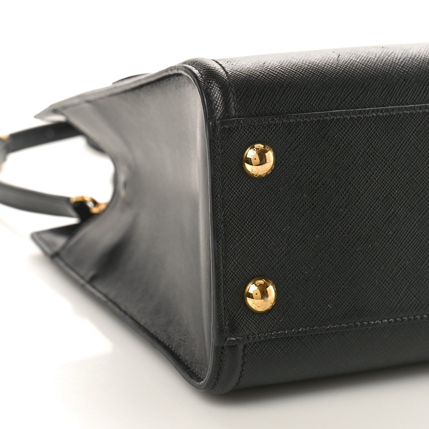 Prada Saffiano Soft Calfskin Large Tote Black 8 of 9