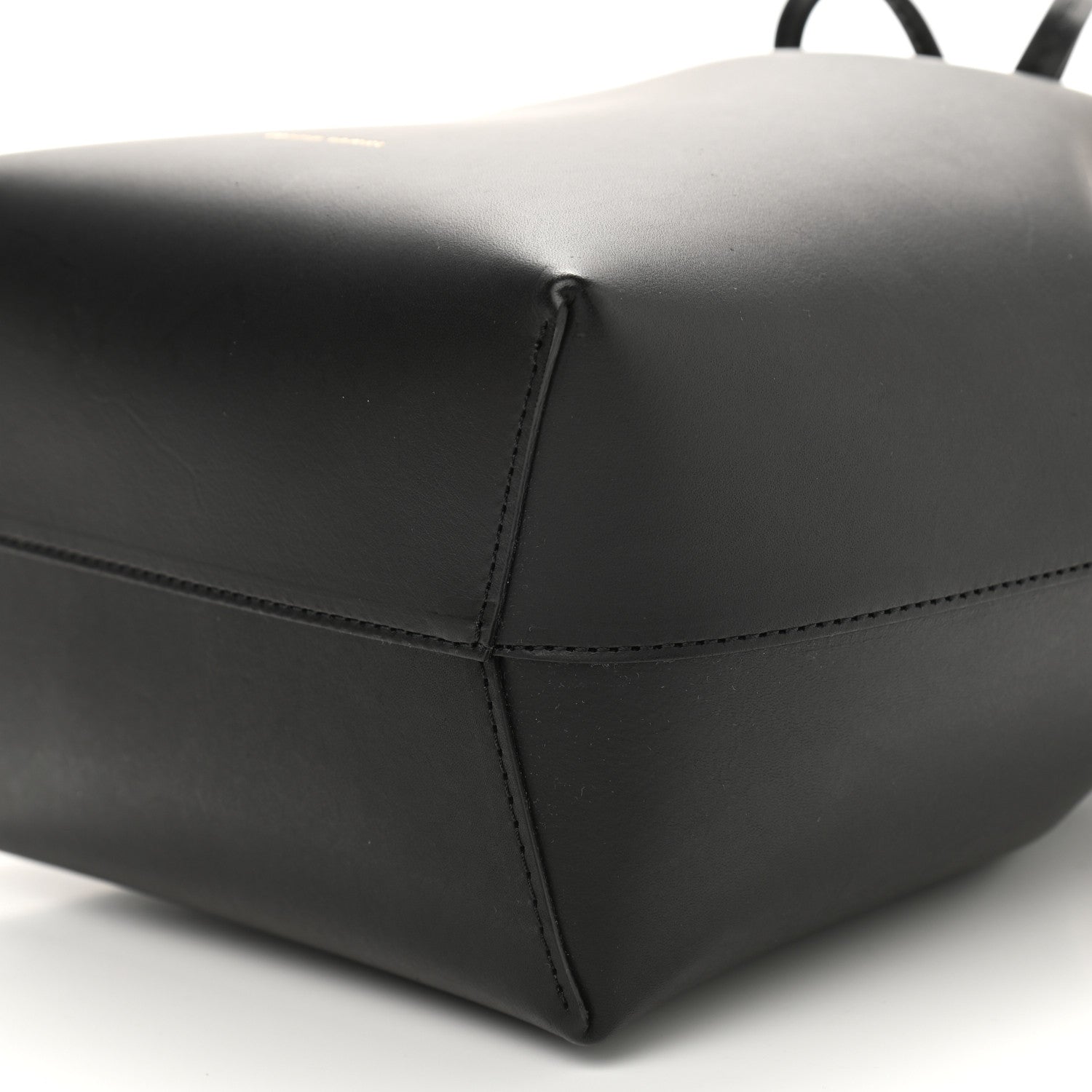 Mansur Gavriel Calfskin Mini Bucket Bag Black Ballerina 9 of 9