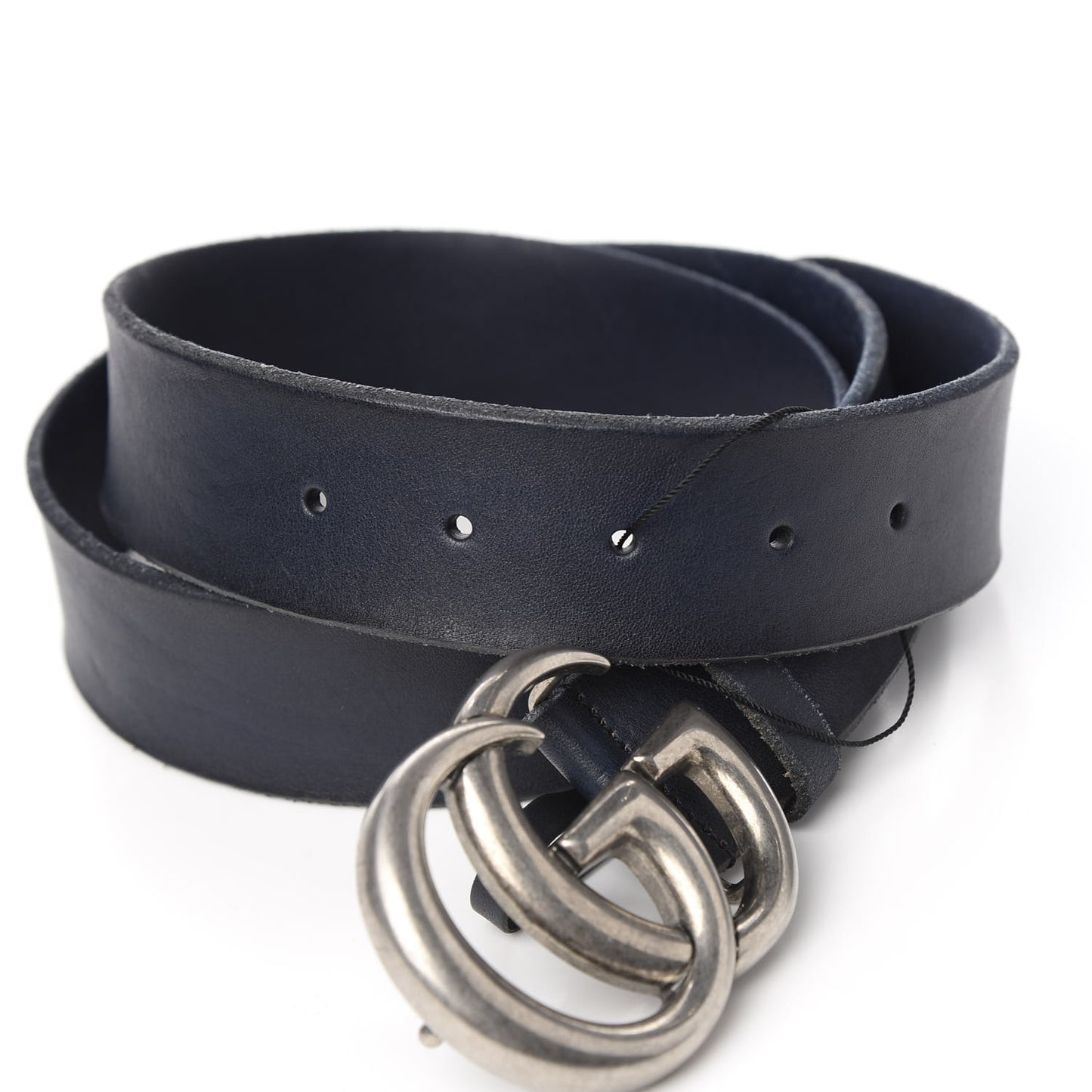Cuoio Toscano Nickel Double Double G 40mm Belt 95 38 Blue