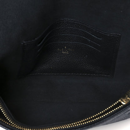 Louis Vuitton Empreinte Monogram Giant Ivy Wallet On Chain Black 5 of 10