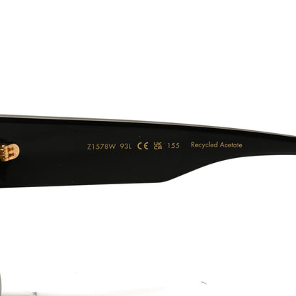 Louis Vuitton Acetate Swarovski Crystal Cyclone Sunglasses Z1578W Black 5 of 8