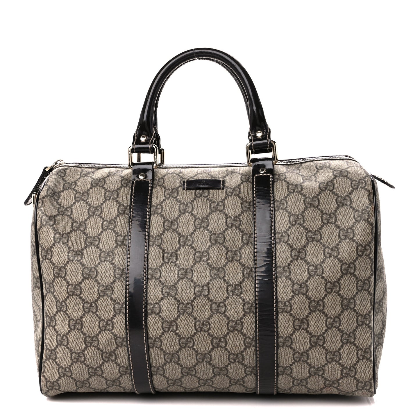GG Plus Monogram Medium Joy Boston Dark Brown