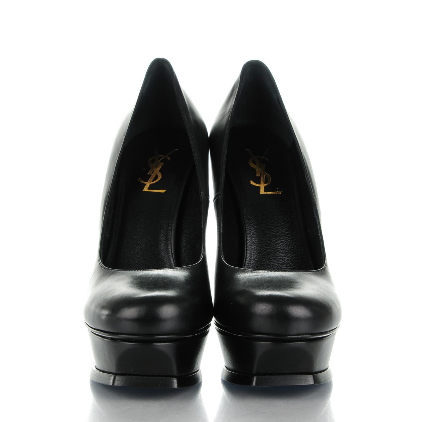 Calfskin Tribtute 105 Platform Pumps 39 Nero Black