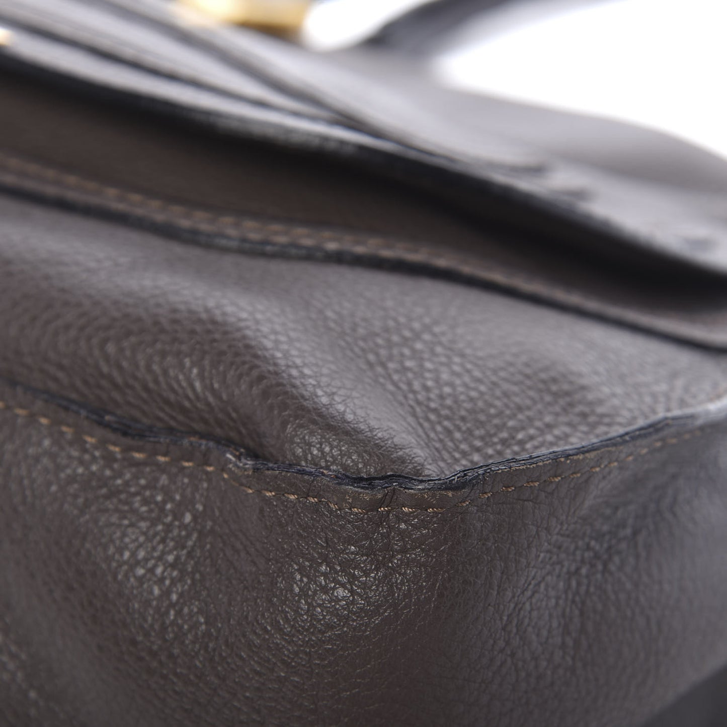Calfskin Medium Marcie Satchel Ash