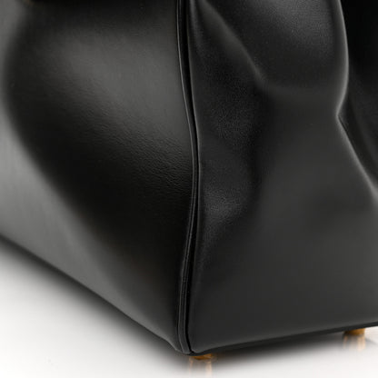 Celine Satinated Calfskin Medium 16 Top Handle Bag Black 13 of 18