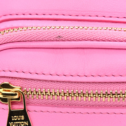 Louis Vuitton Calfskin Embossed Monogram Vuittamins Utility Crossbody Rose Violet 10 of 11