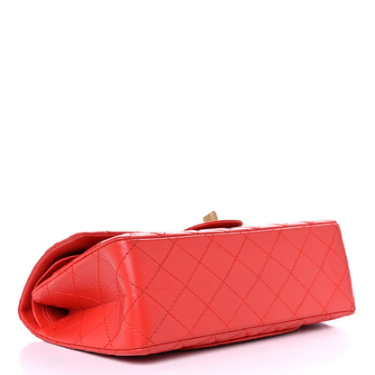 Chanel Aged Calfskin Quilted 2.55 Reissue 225 Flap Red 4 of 21