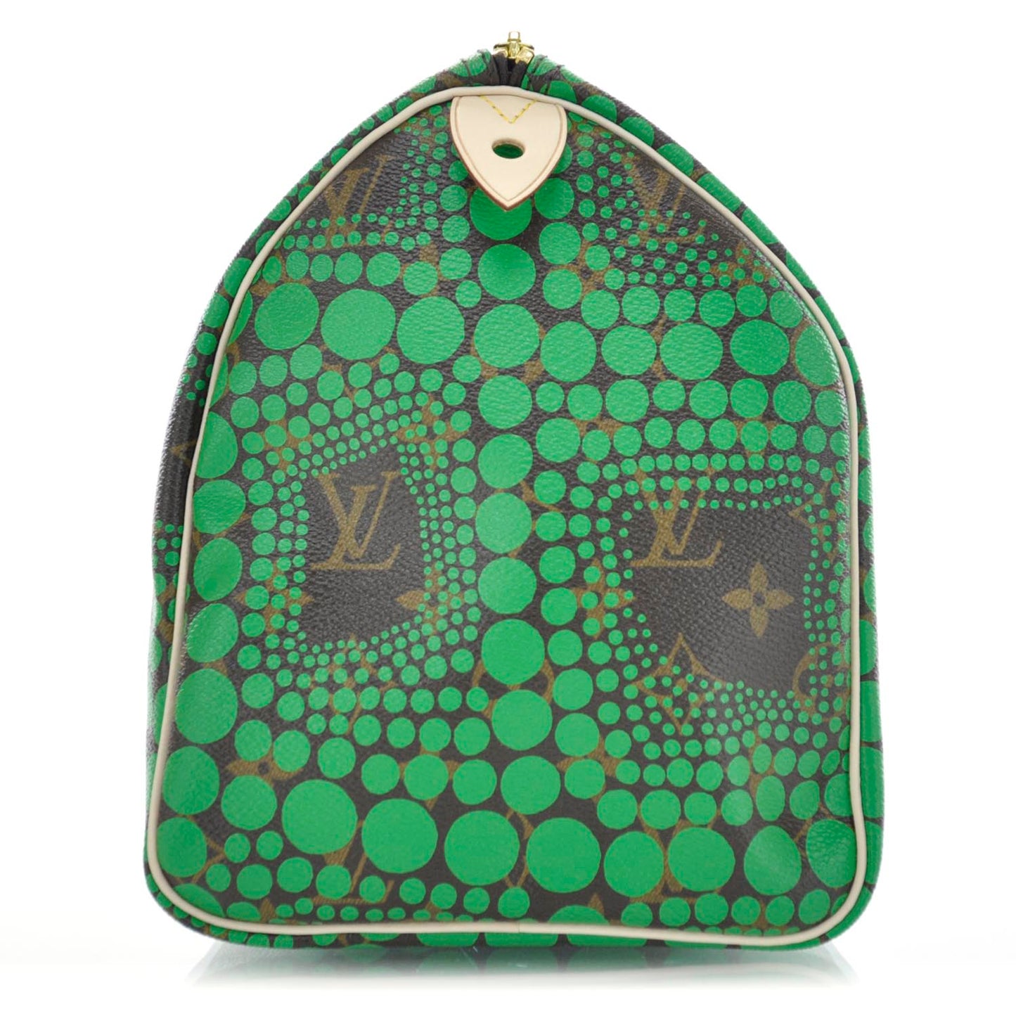 Monogram Kusama Town Speedy 30 Green