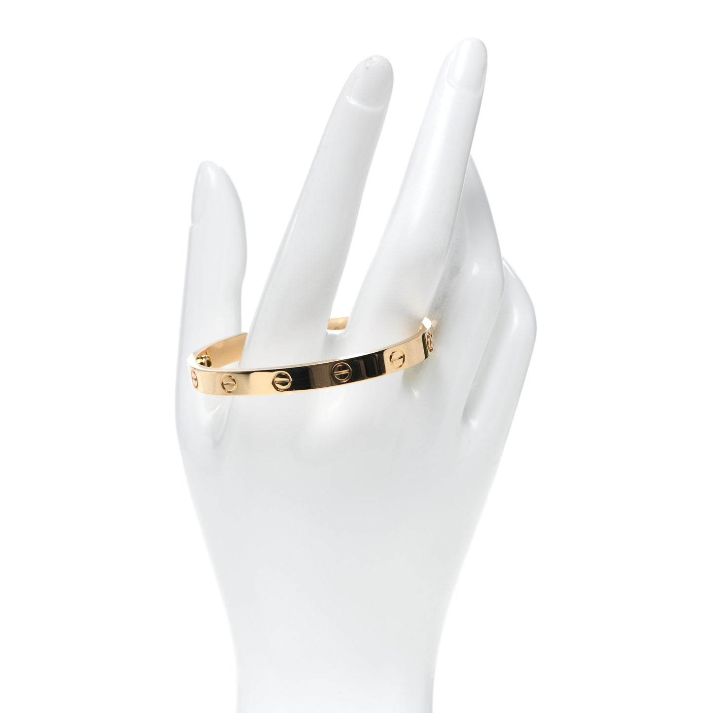 18K Yellow Gold LOVE Bracelet 16