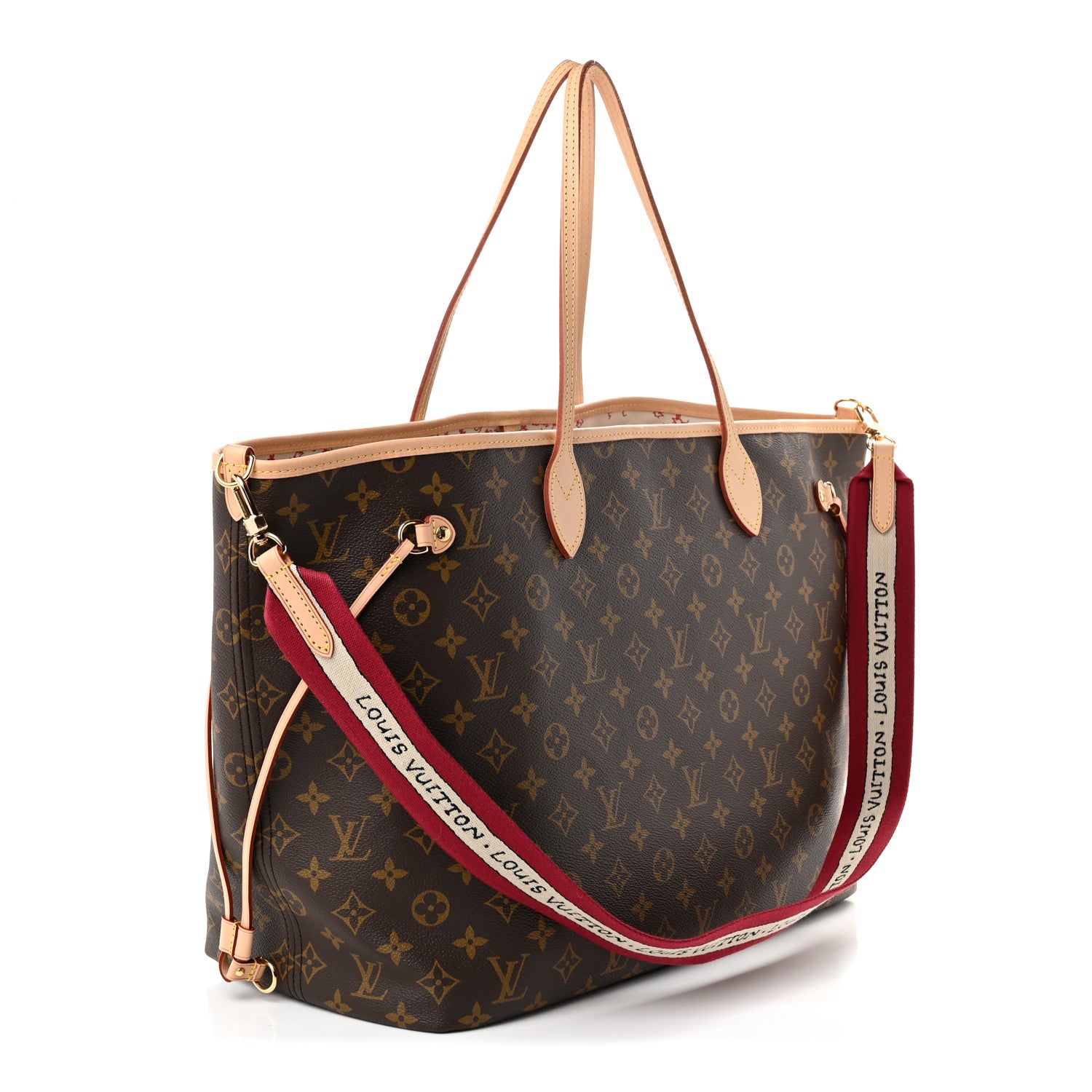 Louis Vuitton Monogram LV Travels With Grace Coddington Inside Out Neverfull Bandouliere GM 3 of 9