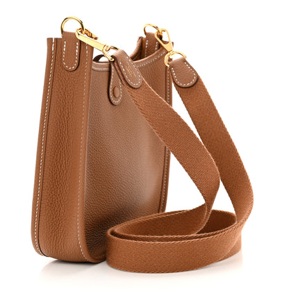 Hermes Taurillon Maurice Evelyne TPM Gold 3 of 11