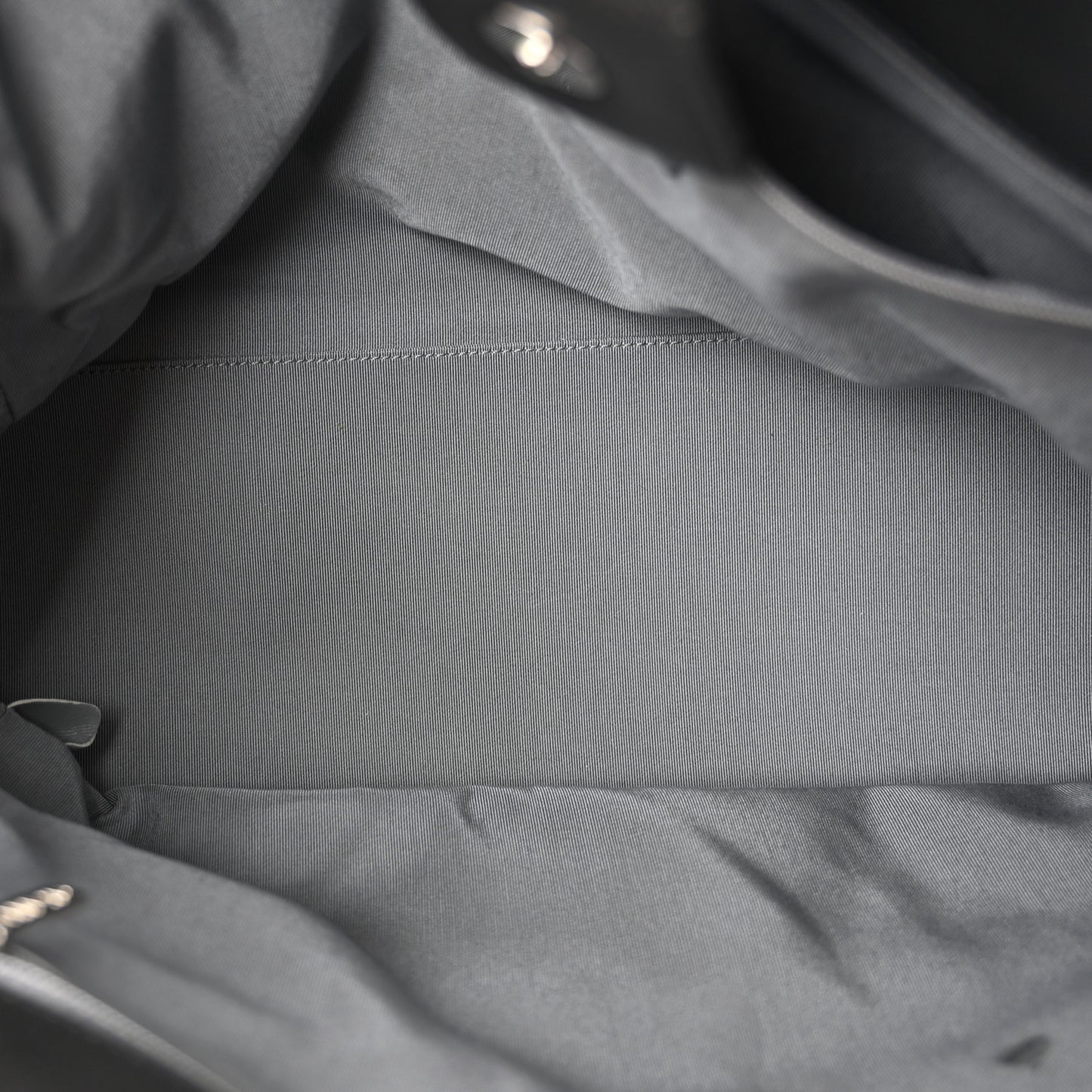 Calfskin Cerf Executive Shopper Tote Grey
