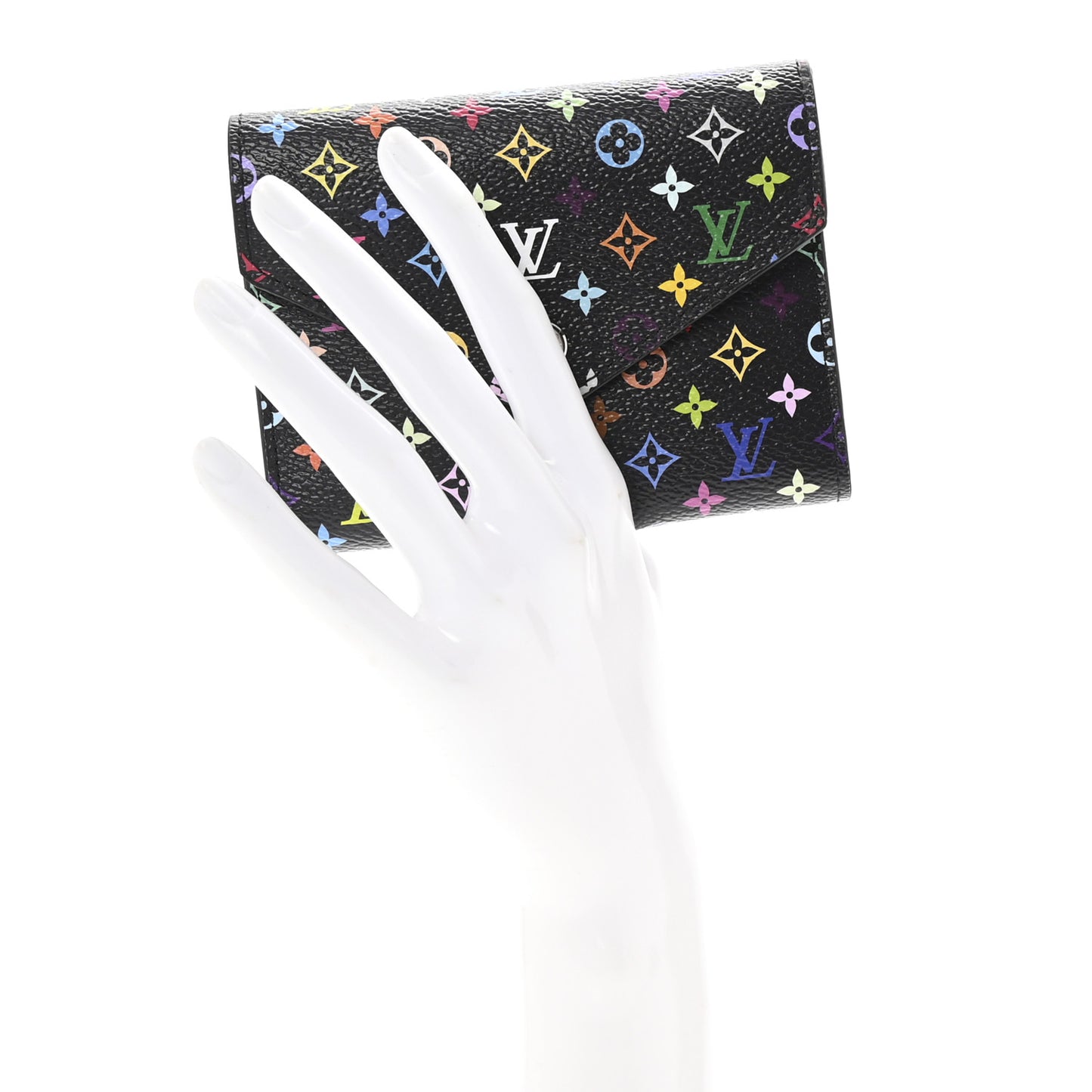 LV x TM Monogram Multicolor Victorine Wallet Black