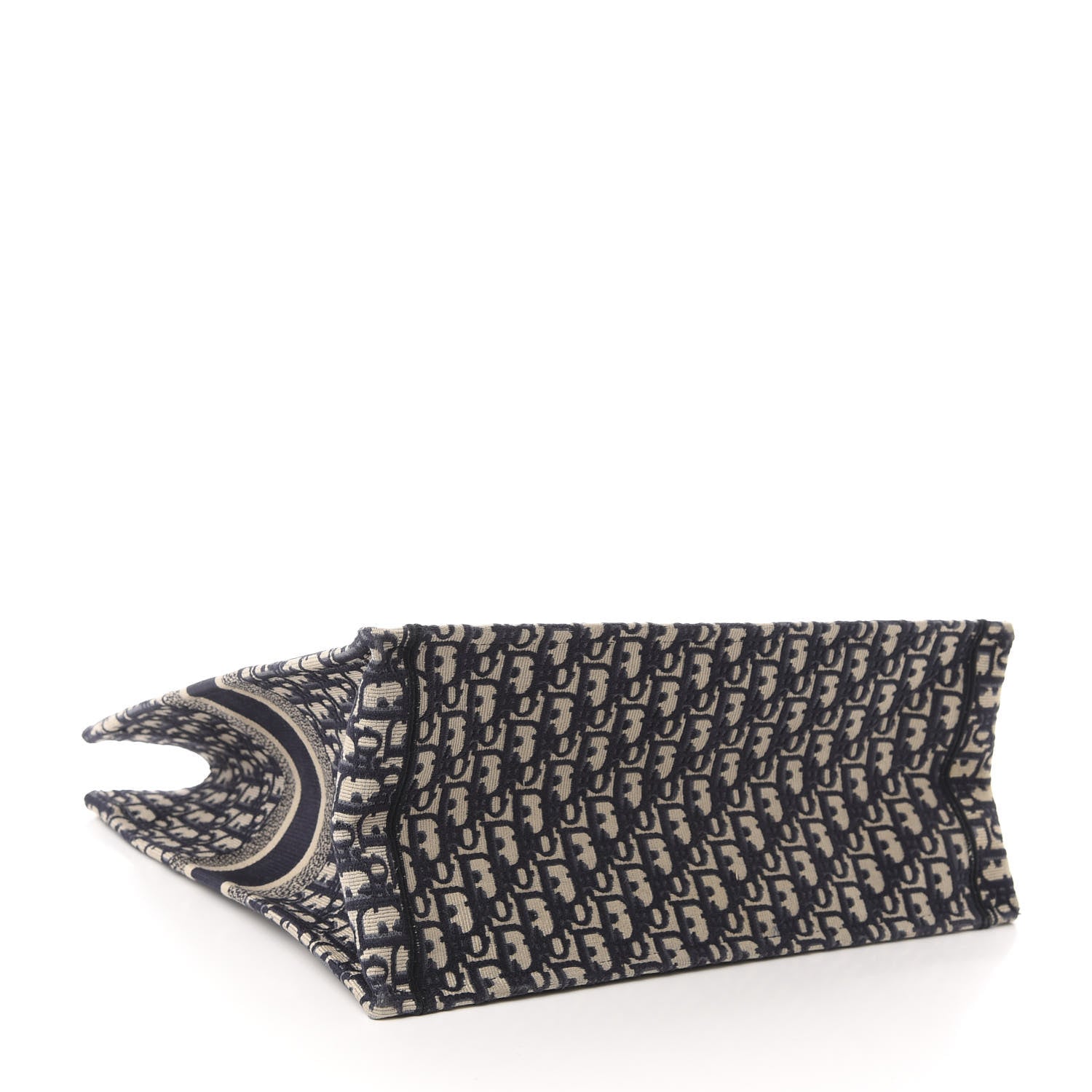 Christian Dior Oblique Book Tote Blue Multicolor 4 of 13