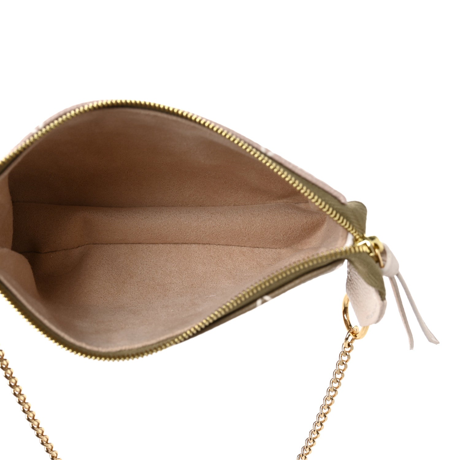 Louis Vuitton Empreinte Spring in the City Mini Pochette Accessories Kaki Beige Cream 4 of 8