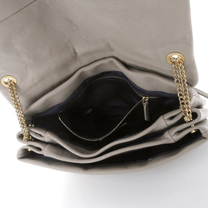Lanvin Lambskin Quilted Medium Sugar Flap Shoulder Bag Grey 5 of 7