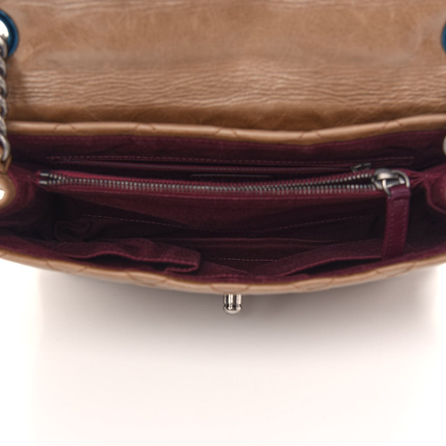 Quilted Medium Single Flap
