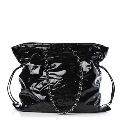 Chanel Patent Bonbons Shopper Tote Black 1 of 7
