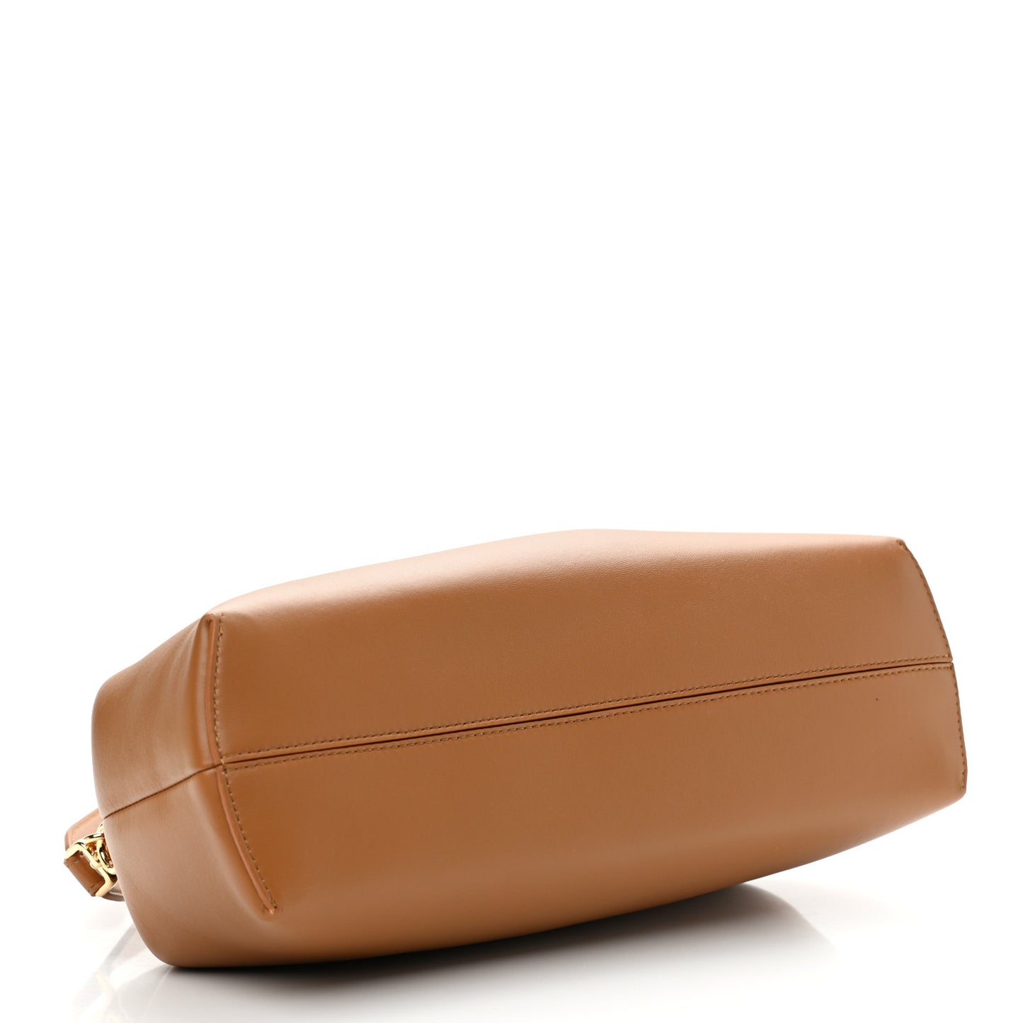 Shiny Nappa Medium Fendi First Caramello