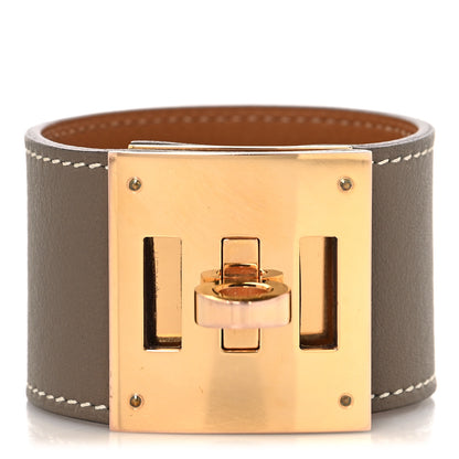 Hermes Swift Kelly Dog Bracelet T1 Etoupe 1 of 12