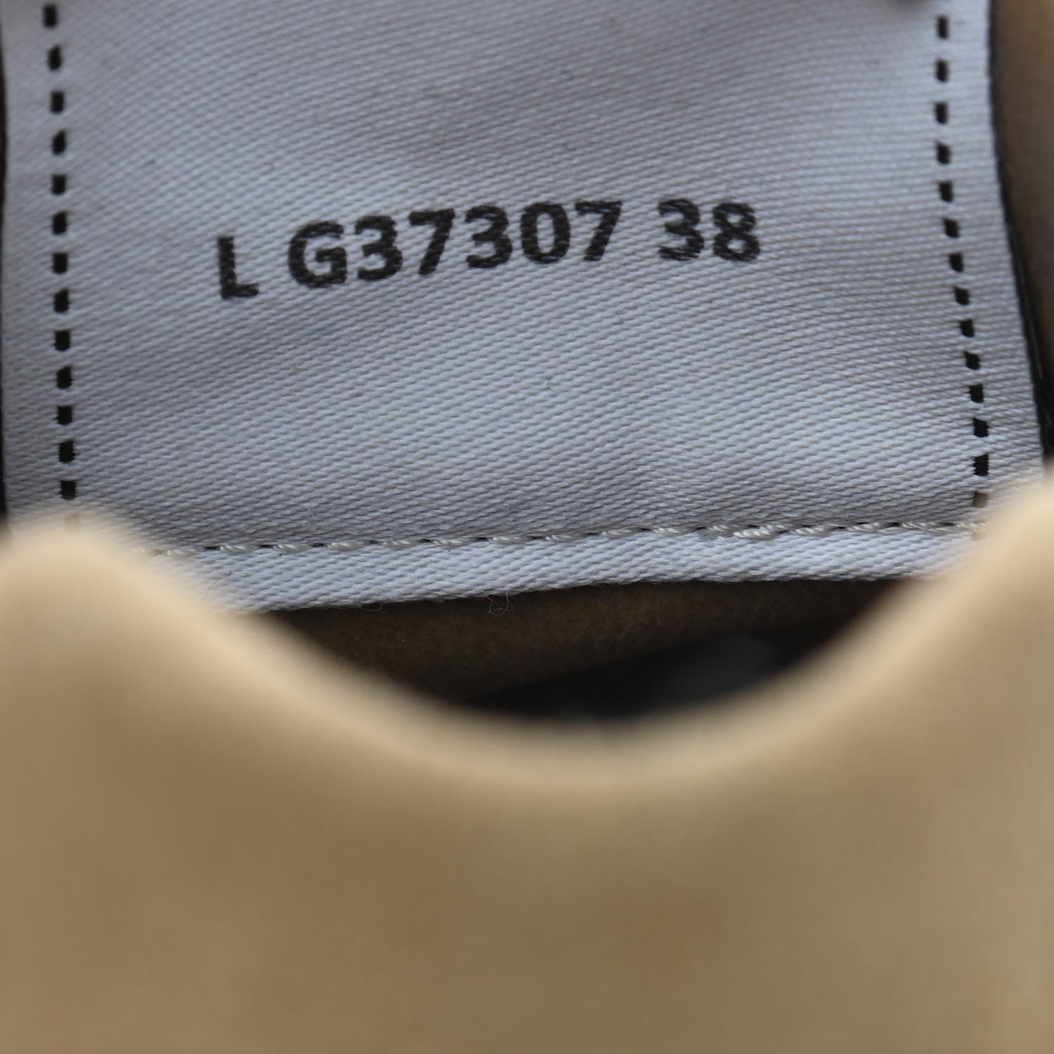 Chanel Suede Goatskin CC Sneakers 38 Dark Beige 7 of 8