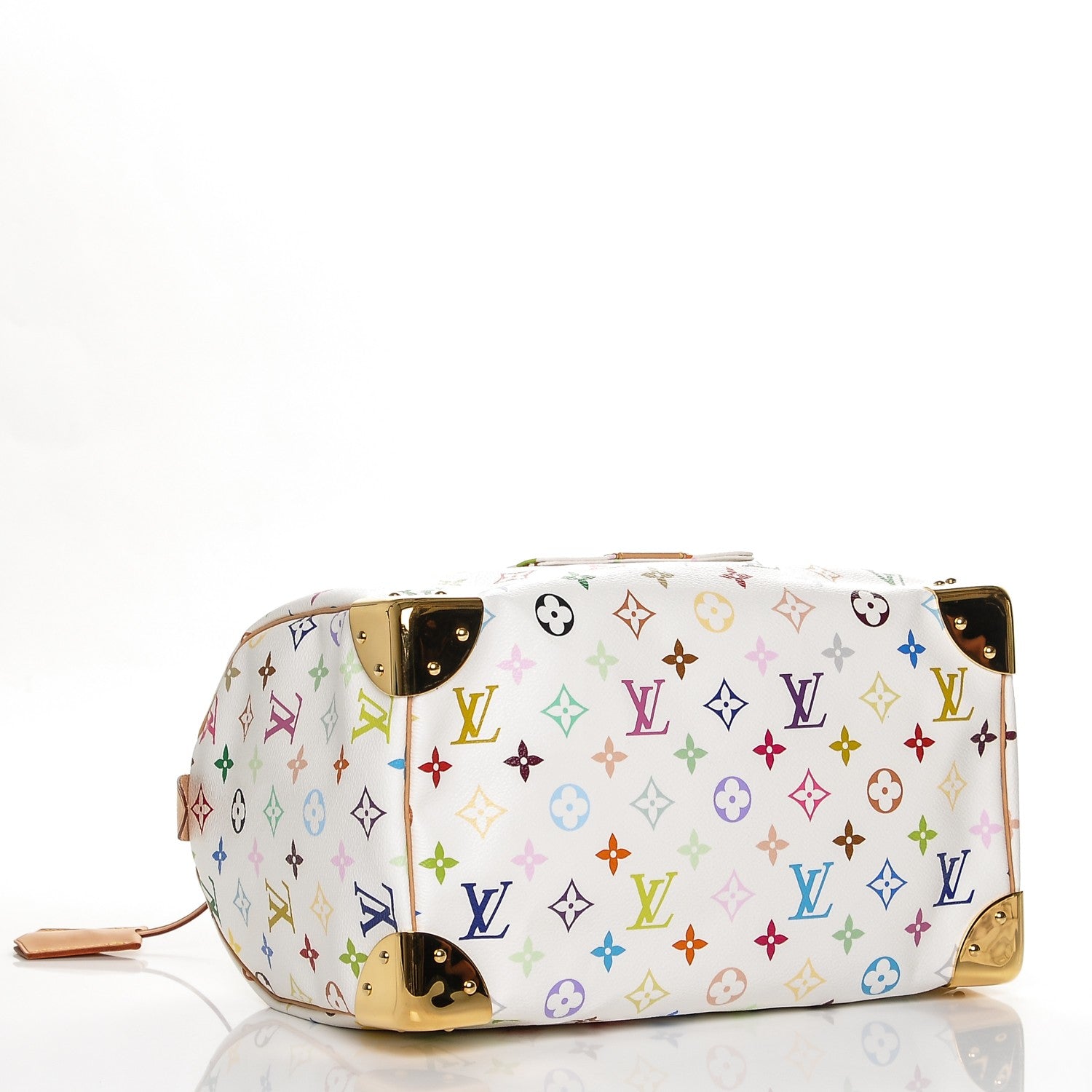 Louis Vuitton Monogram Multicolor Speedy 30 White 4 of 6