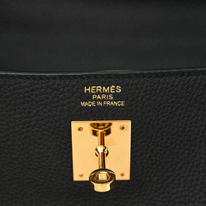 Hermes Togo Kelly Retourne 35 Black 6 of 12