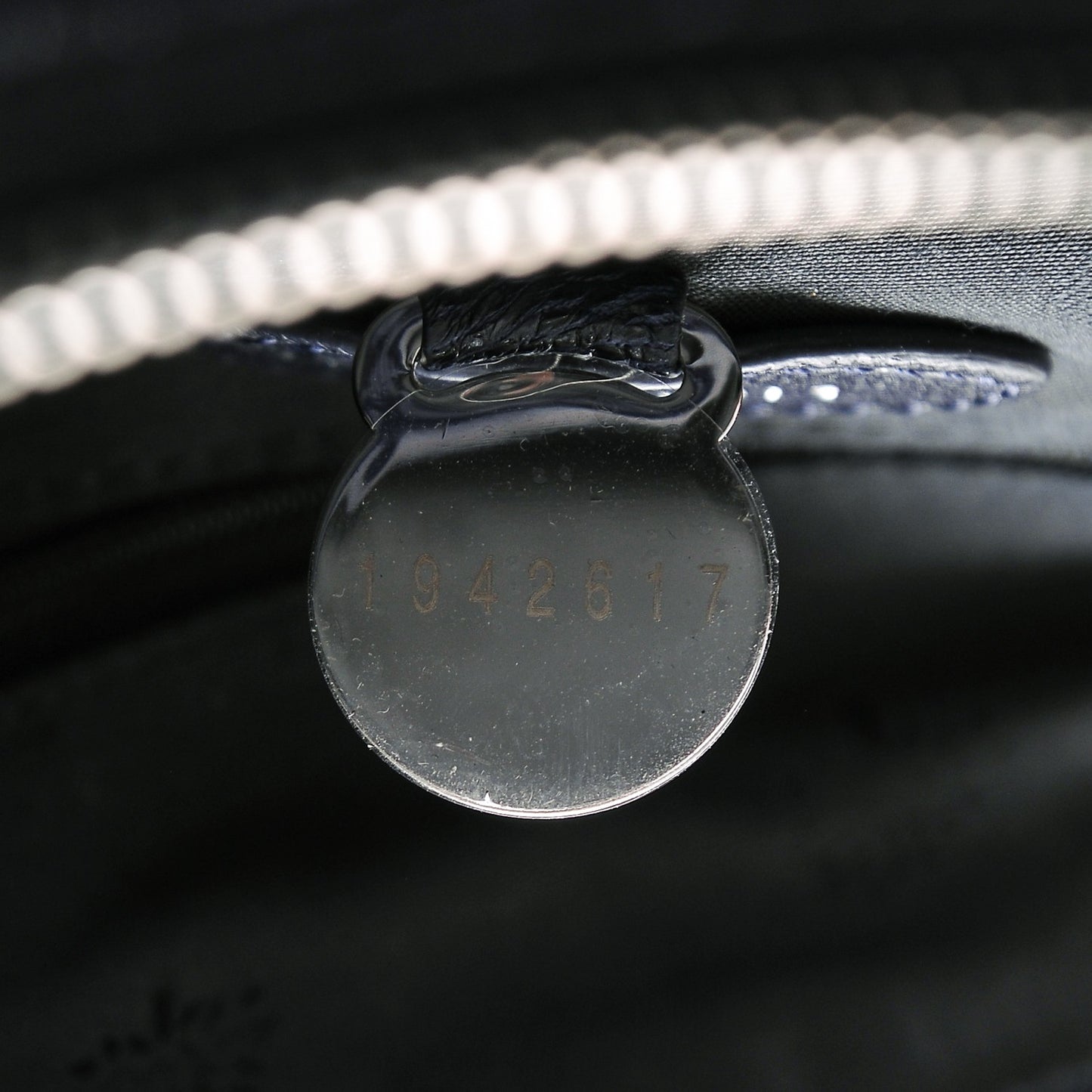 Glossy Goatskin Small Del Rey Satchel Midnight