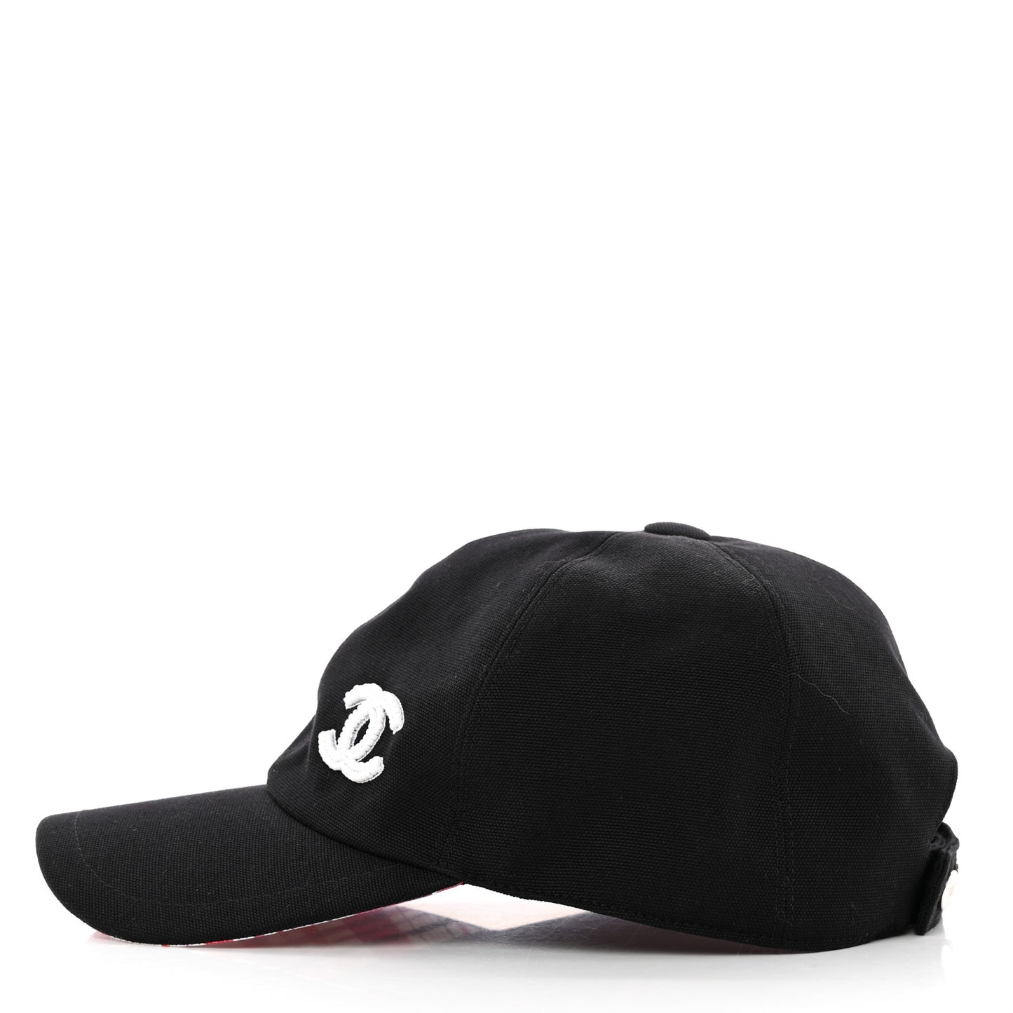 Cotton Beaded CC Cap Hat Black