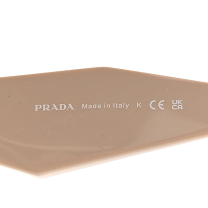 Prada Acetate Symbole Sunglasses SPR 17W Plum Beige 6 of 7