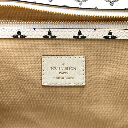 Louis Vuitton Monogram Giant Keepall Bandouliere 50 Kaki Beige 6 of 14