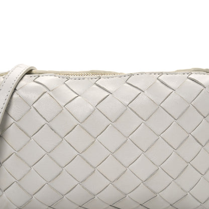 Bottega Veneta Nappa Intrecciato Candy Loop Camera Bag White 9 of 15