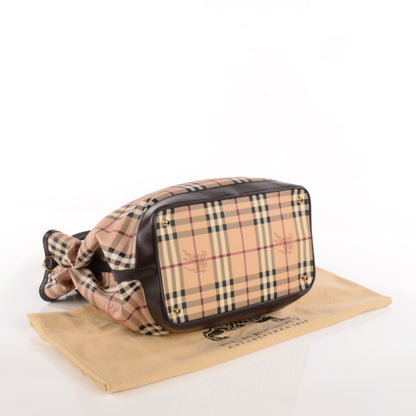 Burberry Haymarket Check Medium Golderton Tote 4 of 10