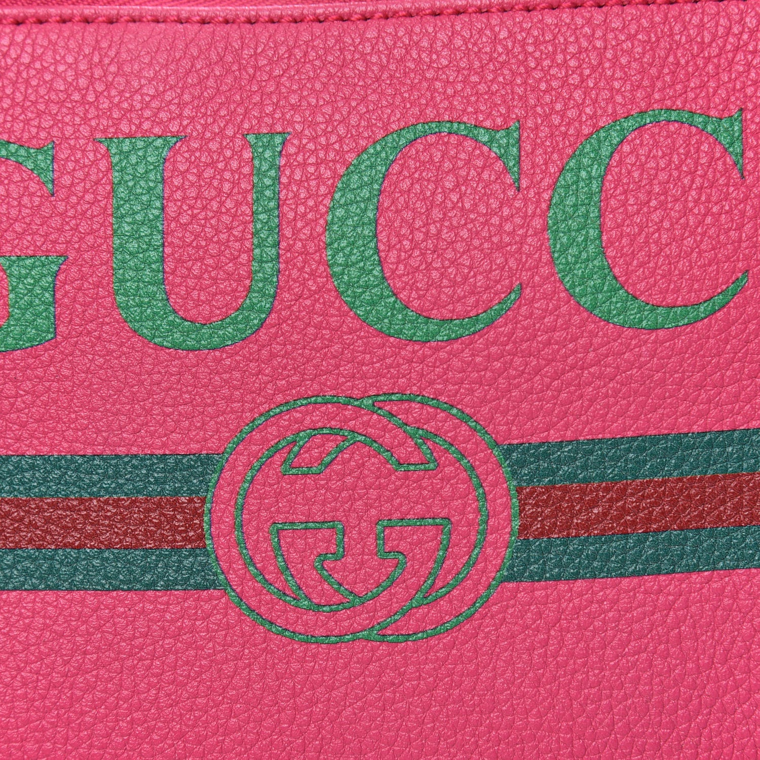 Gucci Grained Calfskin Logo Belt Bag Pink 10 of 10