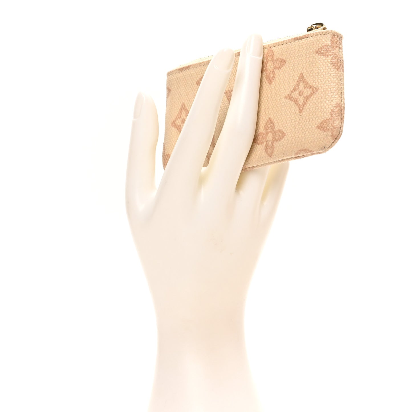 Monogram Origine Lin Key Pouch Linen