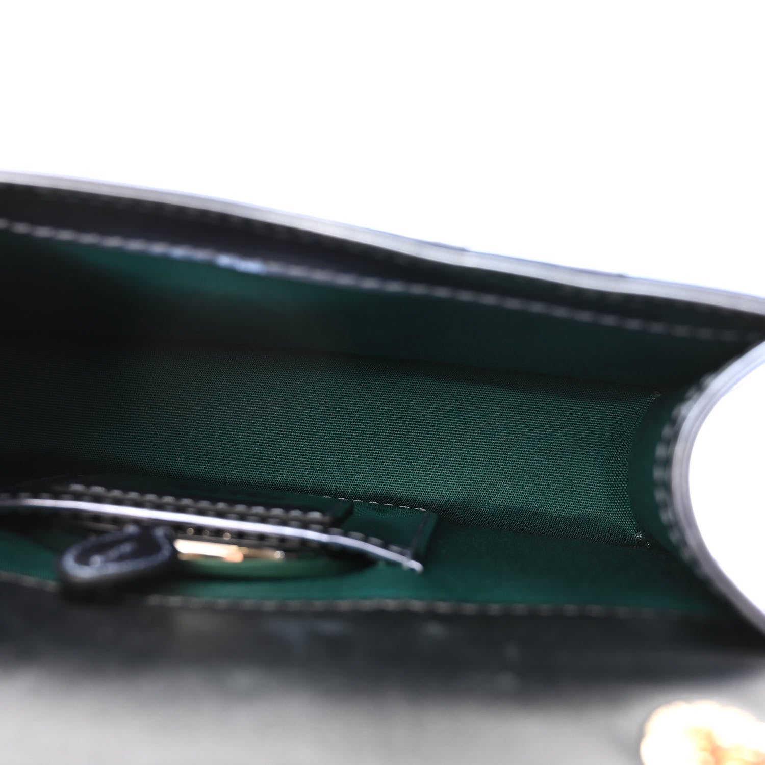 Bulgari Metallic Calfskin Serpenti Forever Crossbody Bag Blue 5 of 9